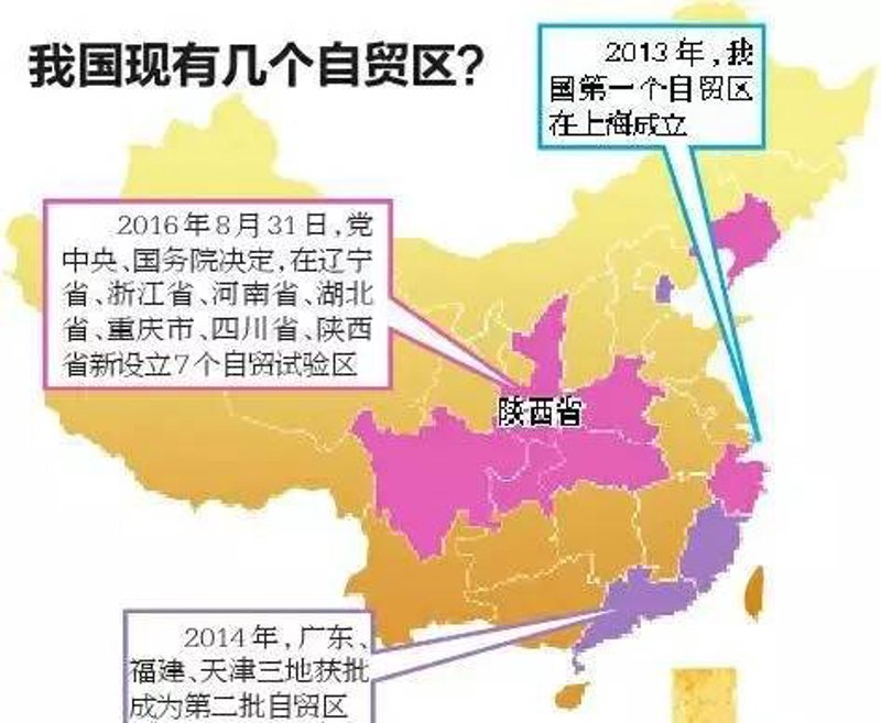 陕西自贸区地图